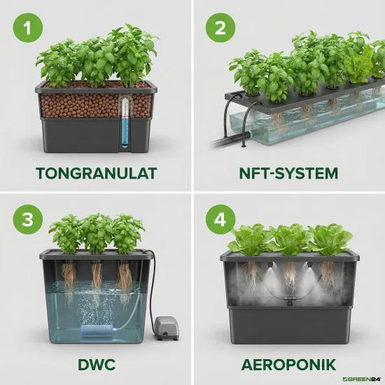 Hydrokultur-Dünger – 250ml NPK Spezialdünger für erdlose Pflanzenkulturen | Für üppiges Wachstum ohne Erde | Ideal für Hydroponic, NFT & Vertical Farming