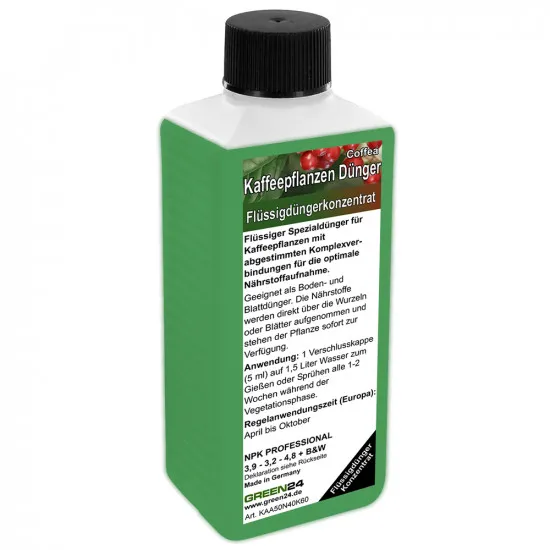 Kaffee-Pflanzen Dünger Coffea arabica düngen 250ml