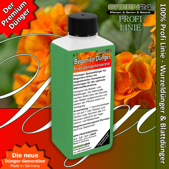 Begonien-Dünger Begonia düngen 250ml