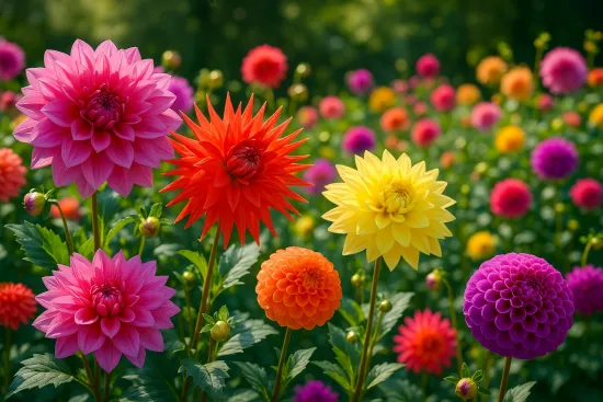 Dahlien-Dünger Dahlia Pro – 250ml Spezialdünger für prächtige Blütenpracht | Für üppige Blüten & kräftigen Wuchs | Professionelle Dahlien-Pflege