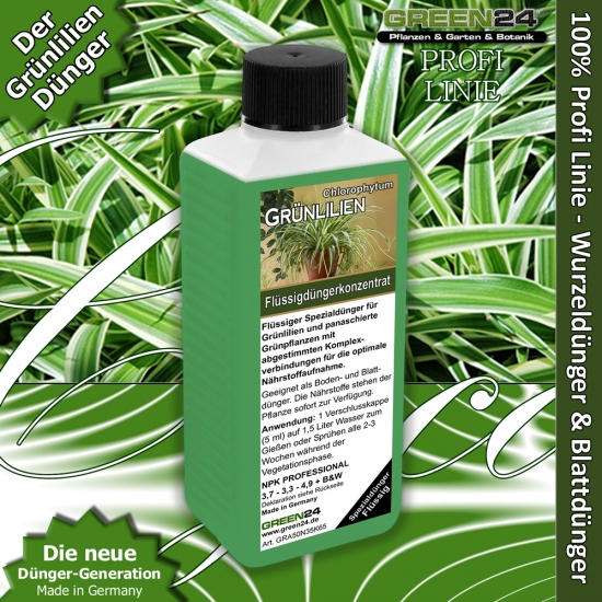 Chlorophytum, Spider plant, Airplane Plant, Hen-and-Chickens Plant Food 250ml