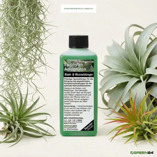 Epiphyten-Dünger Bromelien Tillandsien Flüssigdünger 250ml