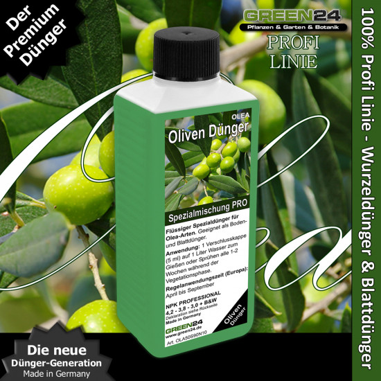 Olive Tree Liquid Fertilizer for Olea europaea, Olea sylvestris 250ml