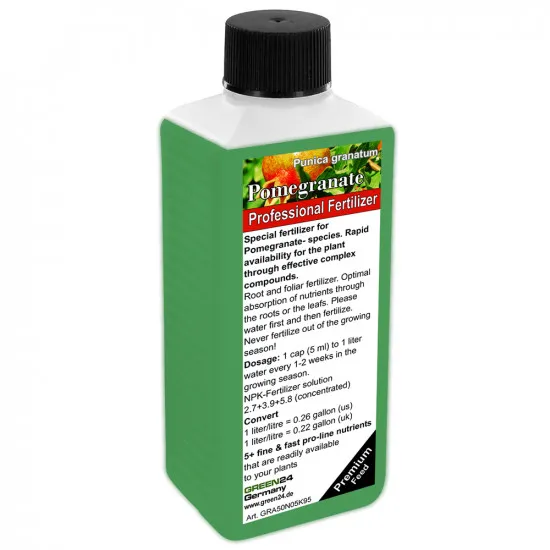 Granatapfel-Dünger HIGH-TECH NPK für Punica granatum 250ml