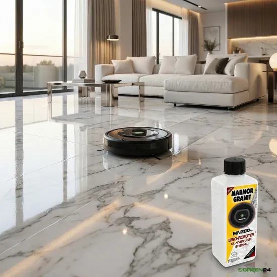 GREEN24 MN380 Marmor & Granit Reiniger für Wischroboter - Naturstein-Experte 250ml