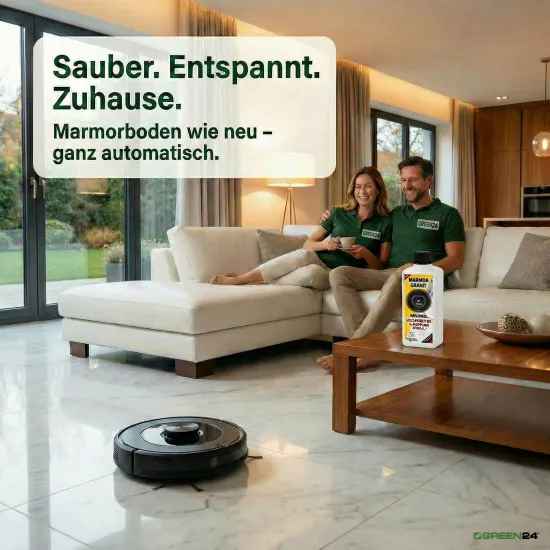 GREEN24 MN380 Marmor & Granit Reiniger für Wischroboter - Naturstein-Experte 250ml