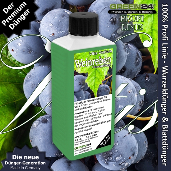 Vitis vinifera Liquid Fertilizer NPK Common Grape Vine Food / Feed 250ml