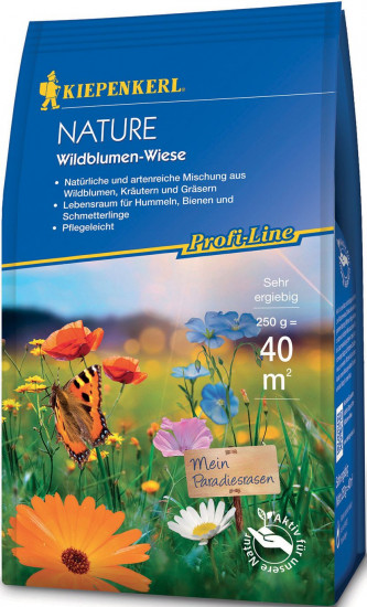 Wildblumen-Wiese Saatgut NATURE 250g