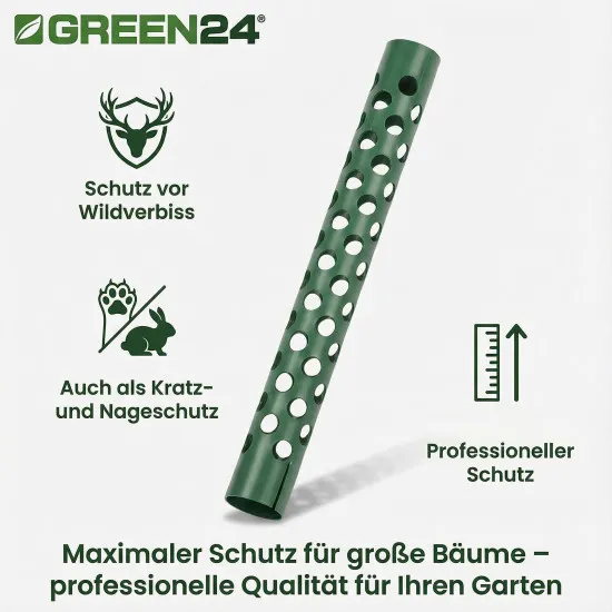 Stammschutz gegen Verbiss 60cm – Zuverlässiger Baumschutz vor Wildschäden und Reh-Fraß