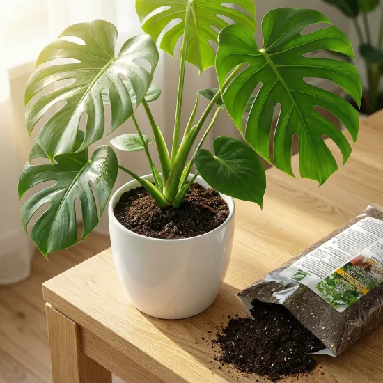 Zimmerpflanzen- & Grünpflanzenerde PROFI LINIE – 10L Universal-Substrat für Indoor-Kulturen