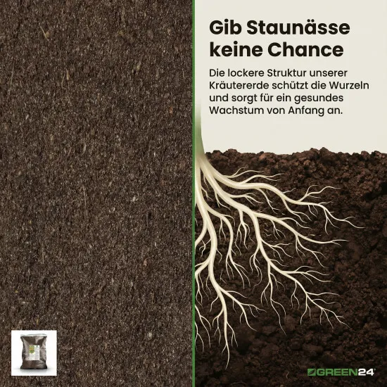 Kräutererde PROFI LINIE – 10L Organisches Substrat für aromatische Küchenkräuter & vitale Kräutergärten