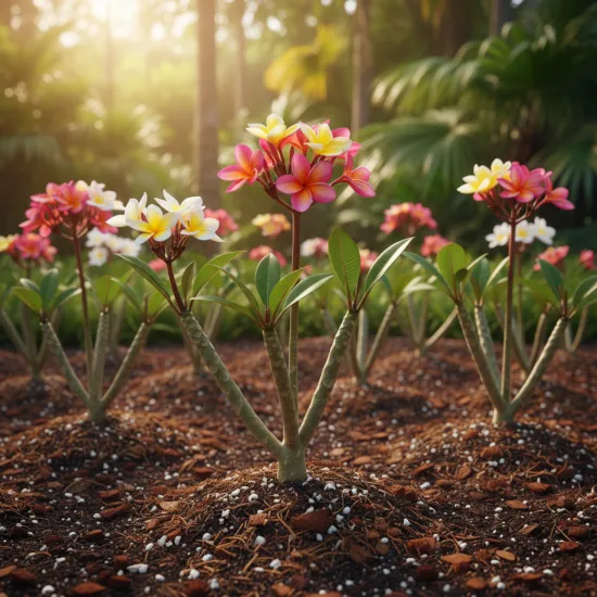 Plumeria & Adenium Erde PROFI LINIE – 10L Spezialsubstrat für Frangipani, Wüstenrose und Caudex-Arten