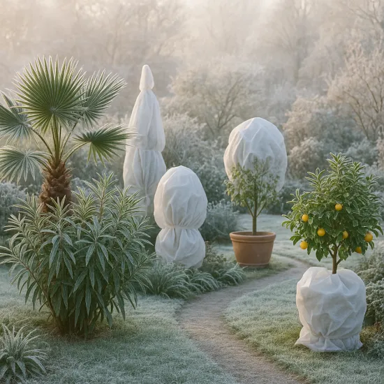 Garten-Vlies M170 – Extra leichter Pflanzenschutz für empfindliche Pflanzen (17g/m², 240cm breit) je lfm