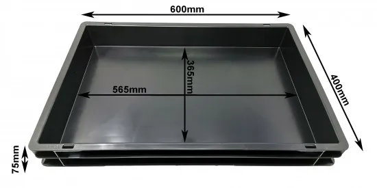 Anzucht-System KGT-77-W für Steinwollewürfel - Wanne, Bewässerungs-Kapillar-Matte und Topfplatte mit 77 Töpfen (Topfmaß 46 x 46 x 45 mm) inkl. 77 Steinwollewürfeln 40x40x40mm