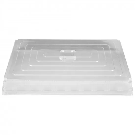 Anzucht System GW-285-H bestehend aus Profi Wasserwanne GW657, passender Kapillarmatte + Topfplatte mit 285 Töpfen + Abdeckhaube