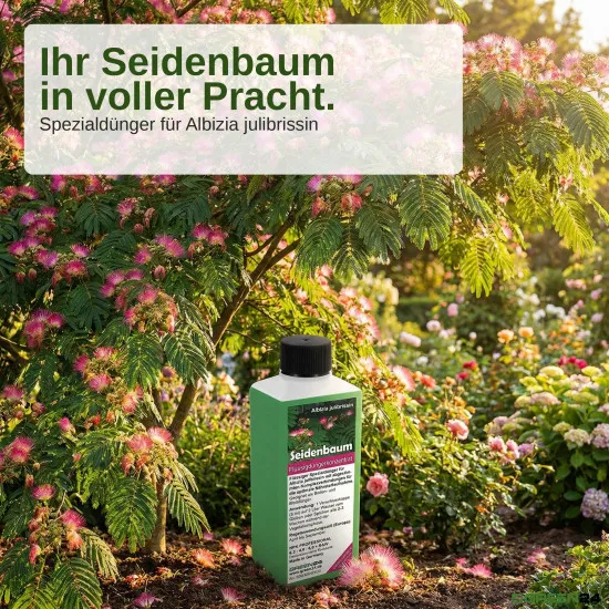Seidenbaum Dünger für Albizia julibrissin düngen Seidenakazie Schlafbaum Flüssigdünger 250ml