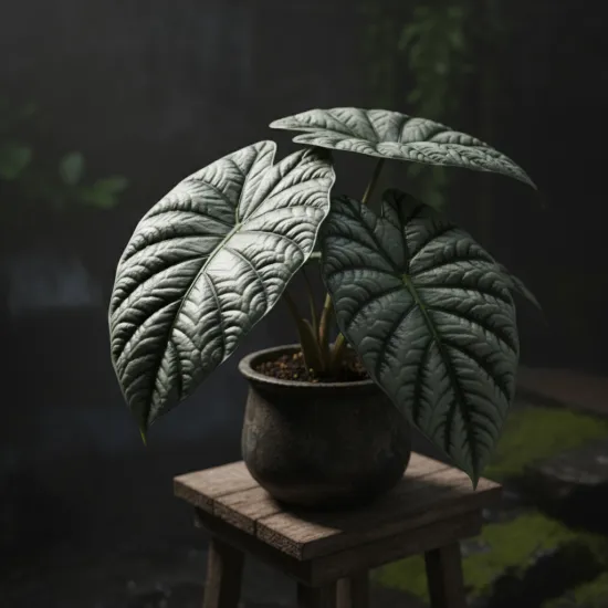 Alocasia Dünger, 250ml, Spezial-Flüssigdünger für Pfeilblatt & Elefantenohr, für kräftige Blätter, intensive Farben und gesundes Wachstum