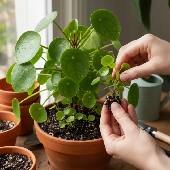 Pilea-Dünger - Pilea peperomioides Flüssigdünger - 250ml Konzentrat für glückliche, kräftige Pflanzen 250ml