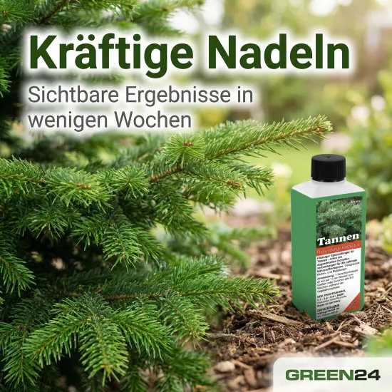 Tannen-Dünger – Abies Edel-Tanne, Nordmann-Tanne, Korea-Tanne Flüssigdünger 250ml