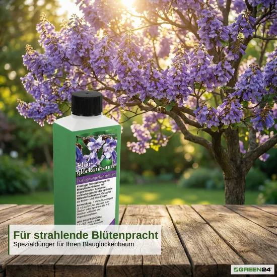 Blauglockenbaum-Dünger – 250ml Spezialdünger für Paulownia tomentosa | Für spektakuläre Blütenpracht & Turbo-Wachstum | Ideal für Kaiserbaum, Kiri-Baum & Energieholz