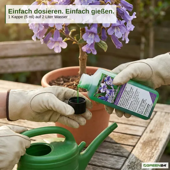 Blauglockenbaum-Dünger – 250ml Spezialdünger für Paulownia tomentosa | Für spektakuläre Blütenpracht & Turbo-Wachstum | Ideal für Kaiserbaum, Kiri-Baum & Energieholz