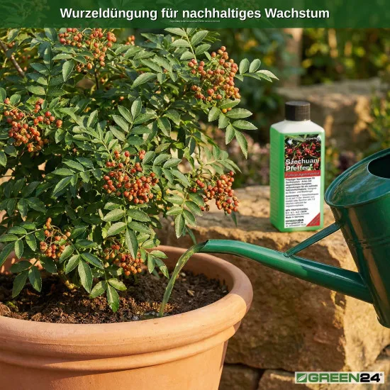 Szechuan-Pfeffer-Dünger – Zanthoxylum piperitum, Japanischer Pfeffer NPK Volldünger 250 ml