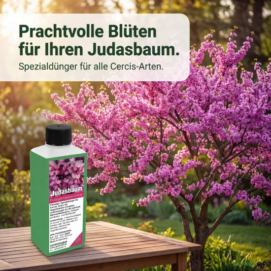 Judasbaum-Dünger - Cercis siliquastrum, Cercis chinensis, Cercis canadensis NPK Flüssigdünger 250 ml