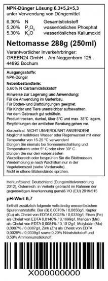 Wacholder-Dünger – Juniperus NPK Nährlösung für optimales Wachstum 250ml