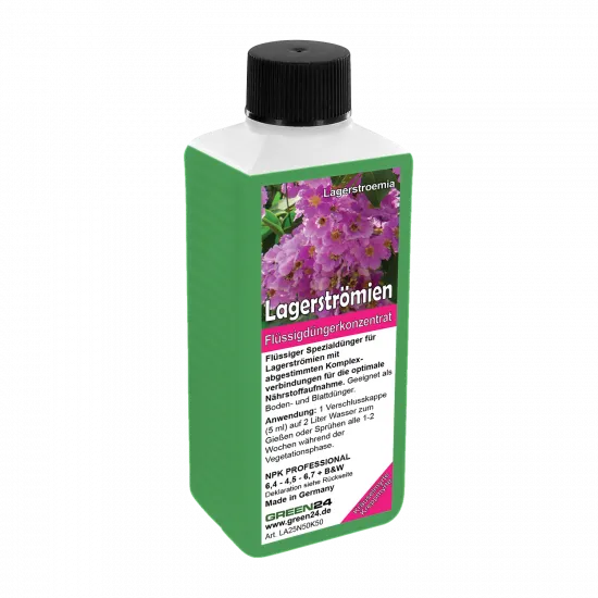 Lagerstroemia Dünger – 250ml Spezialdünger für Kräuselmyrte | Fördert üppige Blüten & kräftiges Wachstum | Ideal für alle Lagerstroemia-Sorten