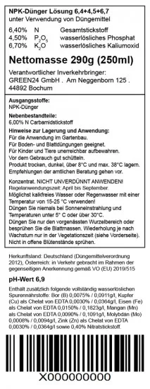 Lagerstroemia Dünger – 250ml Spezialdünger für Kräuselmyrte | Fördert üppige Blüten & kräftiges Wachstum | Ideal für alle Lagerstroemia-Sorten