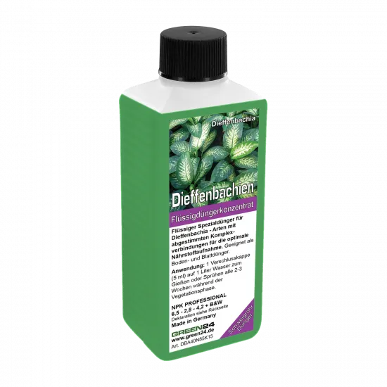 Dieffenbachia Dünger – 250ml Spezialdünger für Dieffenbachie | Fördert kräftiges Wachstum & intensive Blattfarben | Ideal für alle Dieffenbachia-Arten