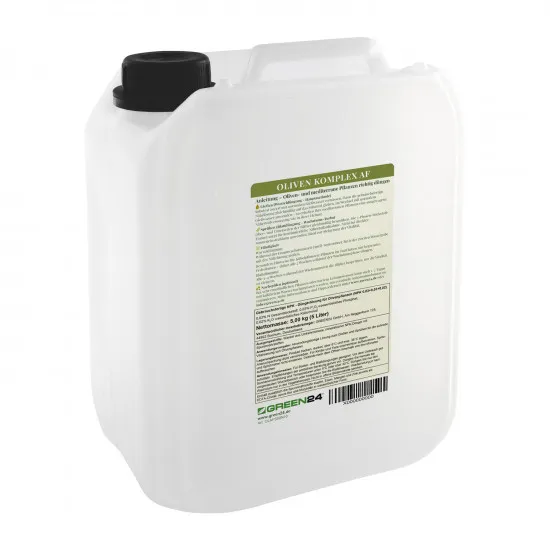 Oliven-Komplex AF - 5 Liter anwendungsfertiger Spezialdünger für Oliven, Feigen, Oleander & mediterrane Pflanzen. Repliziert mit seinem 3:3:2 Verhältnis natürliche Böden.