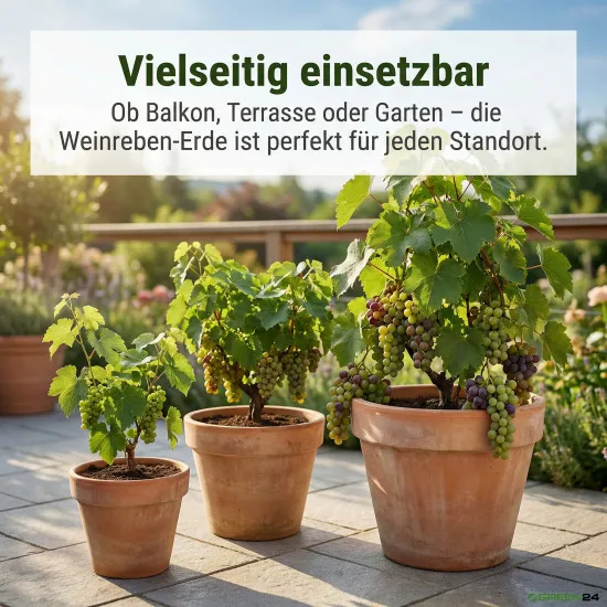 Weinreben-Erde 10L Profi Linie – Das Winzer-Substrat für süße Trauben vom eigenen Stock