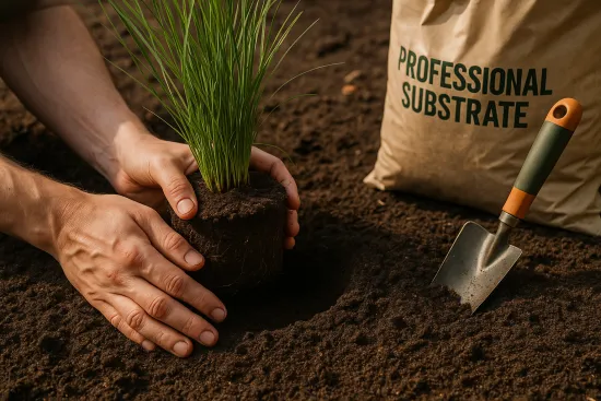 Ziergräser Erde 10L Profi-Linie – Drainagestarkes Gräser-Substrat
