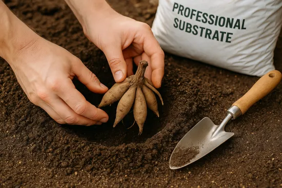 Dahlien Erde 10L Profi Linie – Das Knollen-Substrat für Blütenpracht bis zum Frost