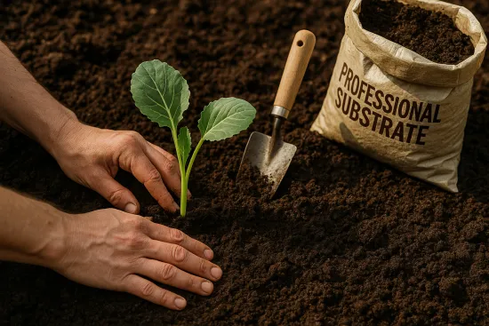 Kohl & Sellerie Erde 10L Profi Linie (TORFFREI) – Das Kraft-Substrat für Starkzehrer