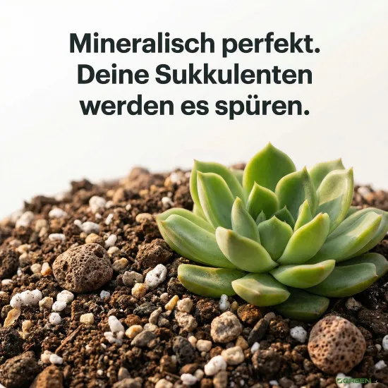 Alpin & Wüsten Erde 10 L Profi Linie - Spezial-Substrat für Steingarten & Sukkulenten