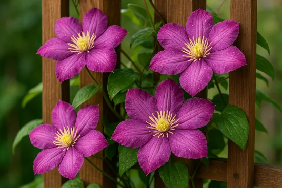 Clematis Umpflanz-Set – 10 Liter Torffreie Erde + 250ml Dünger für Blütenpracht