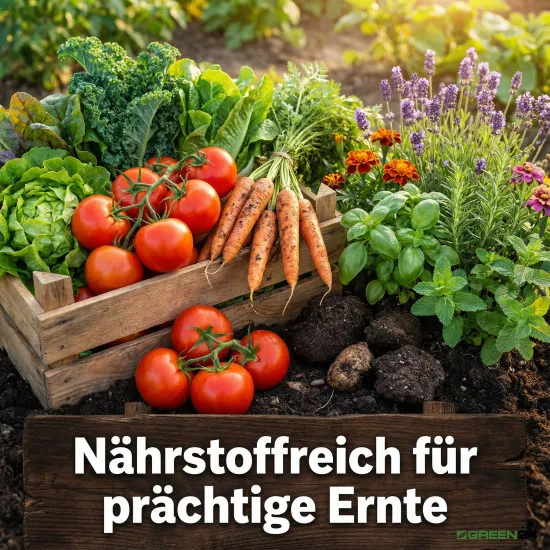 Komposterde ORGANIC LINIE – 10L torffreies Kompost Spezialsubstrat für organisches Urban Gardening
