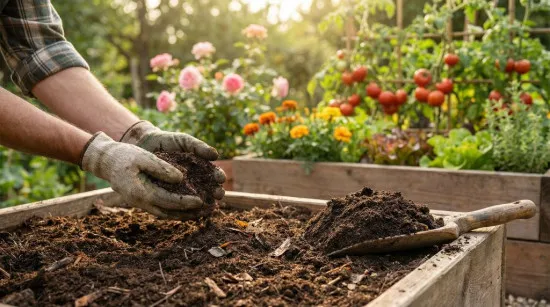 Komposterde ORGANIC LINIE – 10L torffreies Kompost Spezialsubstrat für organisches Urban Gardening