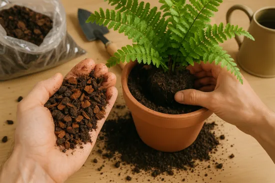 Farn Umpflanz-Set – 10L Spezial-Erde + 250ml Dünger