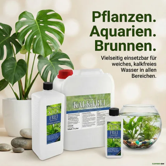 Anti-Kalk Kalkfreies Wasser für Pflanzen