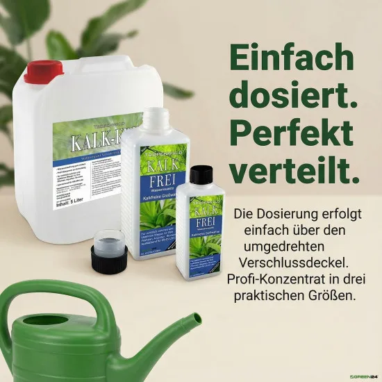 Anti-Kalk Kalkfreies Wasser für Pflanzen