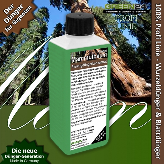 Sequoioideae, Sequoia, Sequoiadendron, Metasequoia Plant Food 250ml