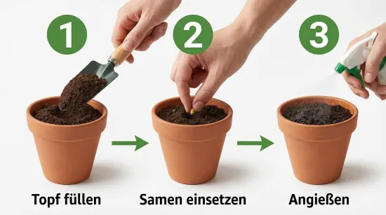 Anzuchterde Aussaaterde groß 6 Ltr. - Perfekte Erde für erfolgreiche Pflanzenanzucht