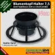 Topf-Halter Topf-Stütze Windschutz 7,5L