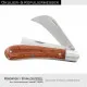 Dual Okulier- Kopuliermesser Edelstahl - Rosenholz