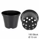 100 Runde Pflanztöpfe Ø 13 cm