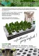 Aqua 36-A Pro Hydroponic Anzucht-System XL 40 x 60 cm, für Nutzpflanzen, Gemüse, Kräuter, Salate, Zierpflanzen in Tiefwasserkultur (DWC)