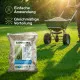 GREEN24 Profi Rasendünger 4XNT NPK 20+5+8 mit Langzeitwirkung je 1 Kg (25 m²) – Für einen dichten, sattgrünen Traumrasen (mit 4 fach N Technologie)